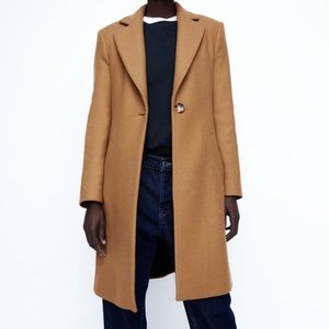 Zara Wool Blend Coat